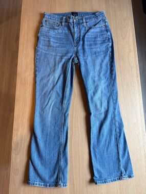 J. Crew Mid-Rise Flare Crop Jeans Size 26
